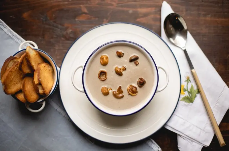 სოკოს კრემ სუპი